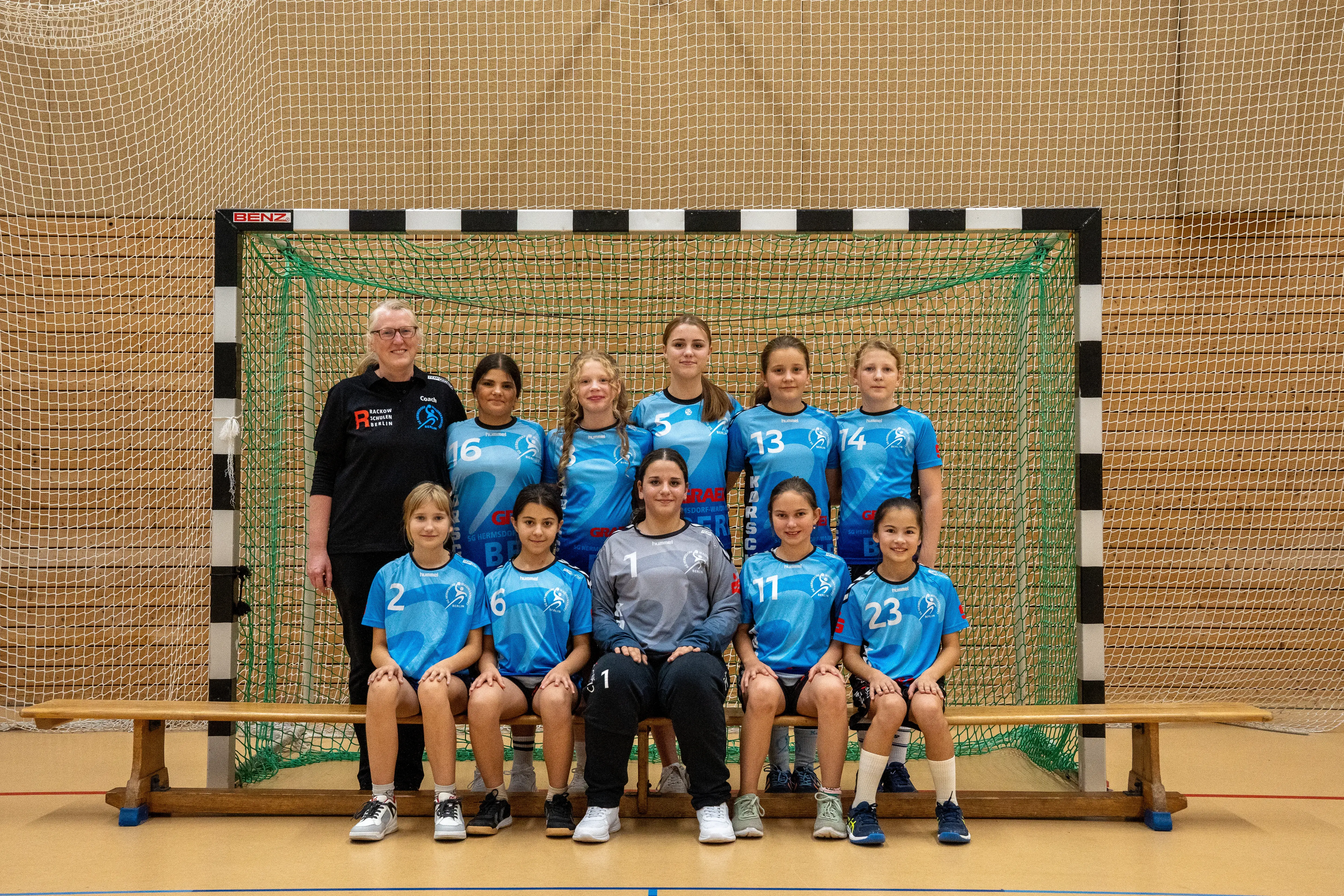 Teamfoto der weibliche D3