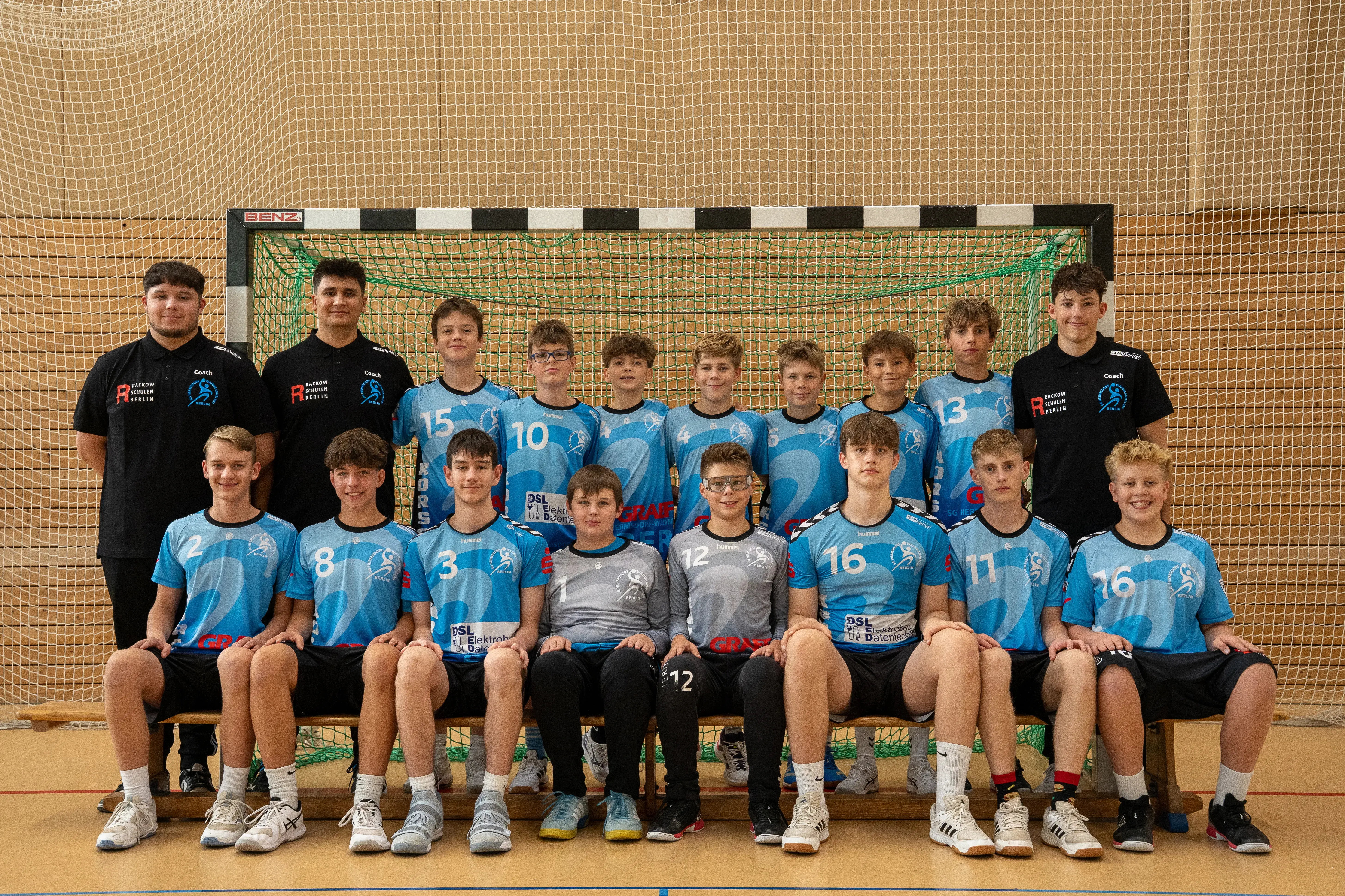 Teamfoto der männliche C2