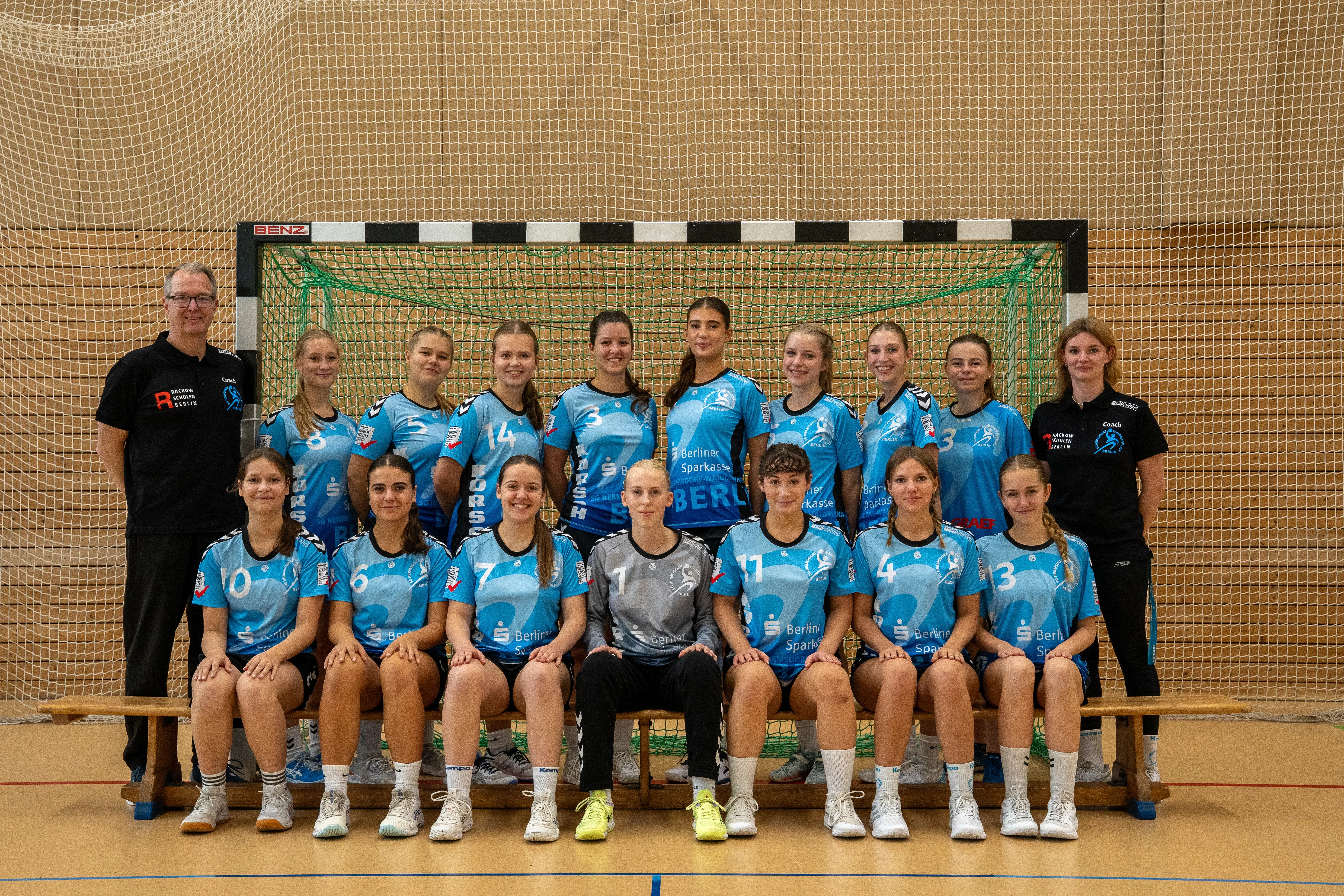 Teamfoto der weibliche A