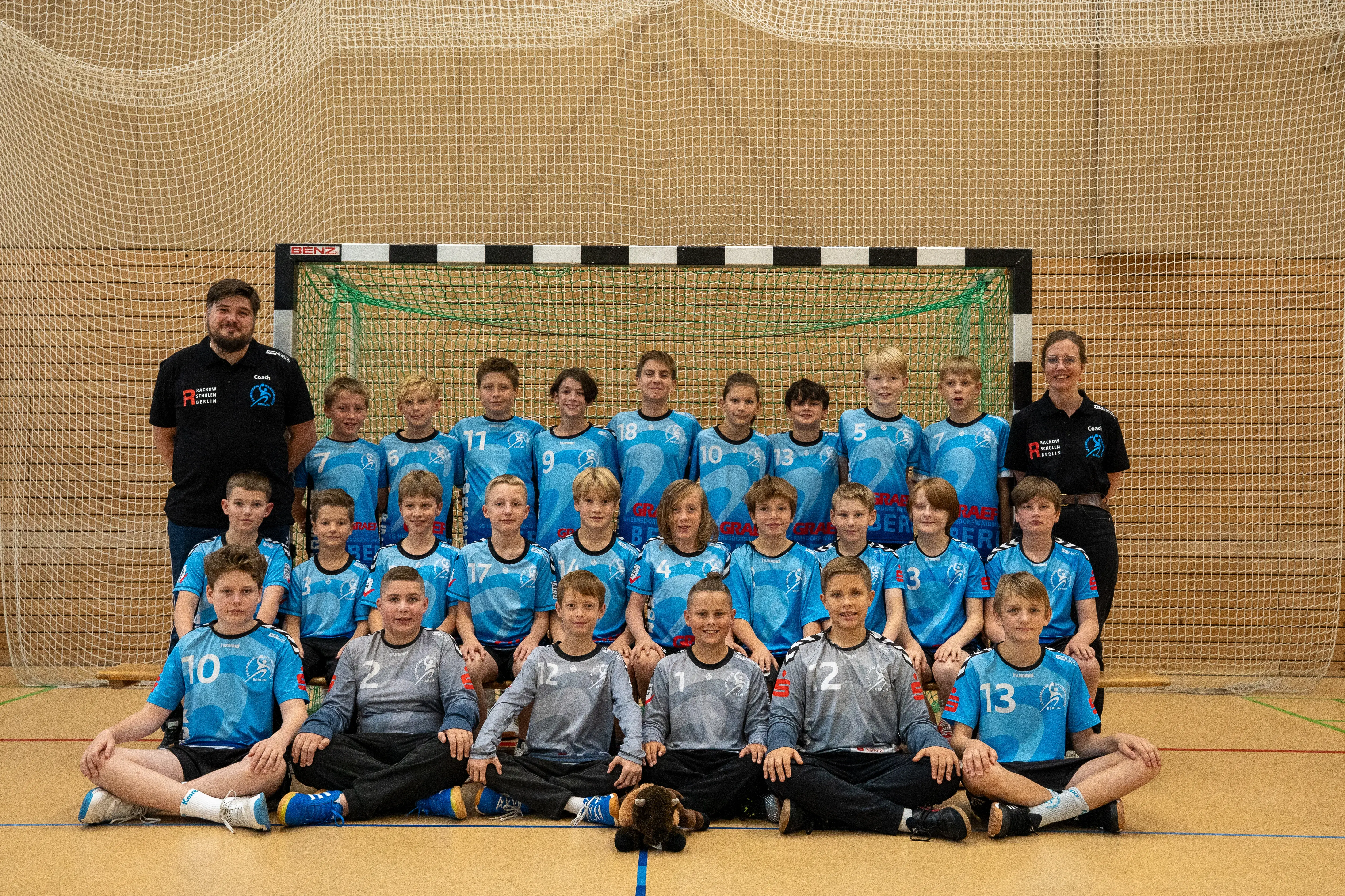 Teamfoto der männliche D1