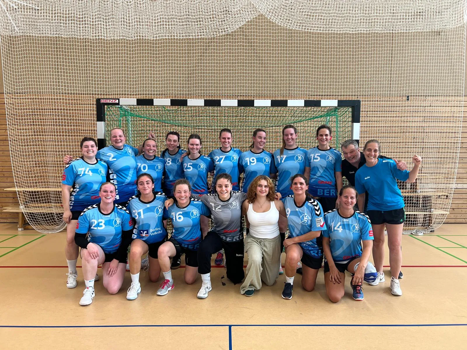 Teamfoto der 2. Frauen