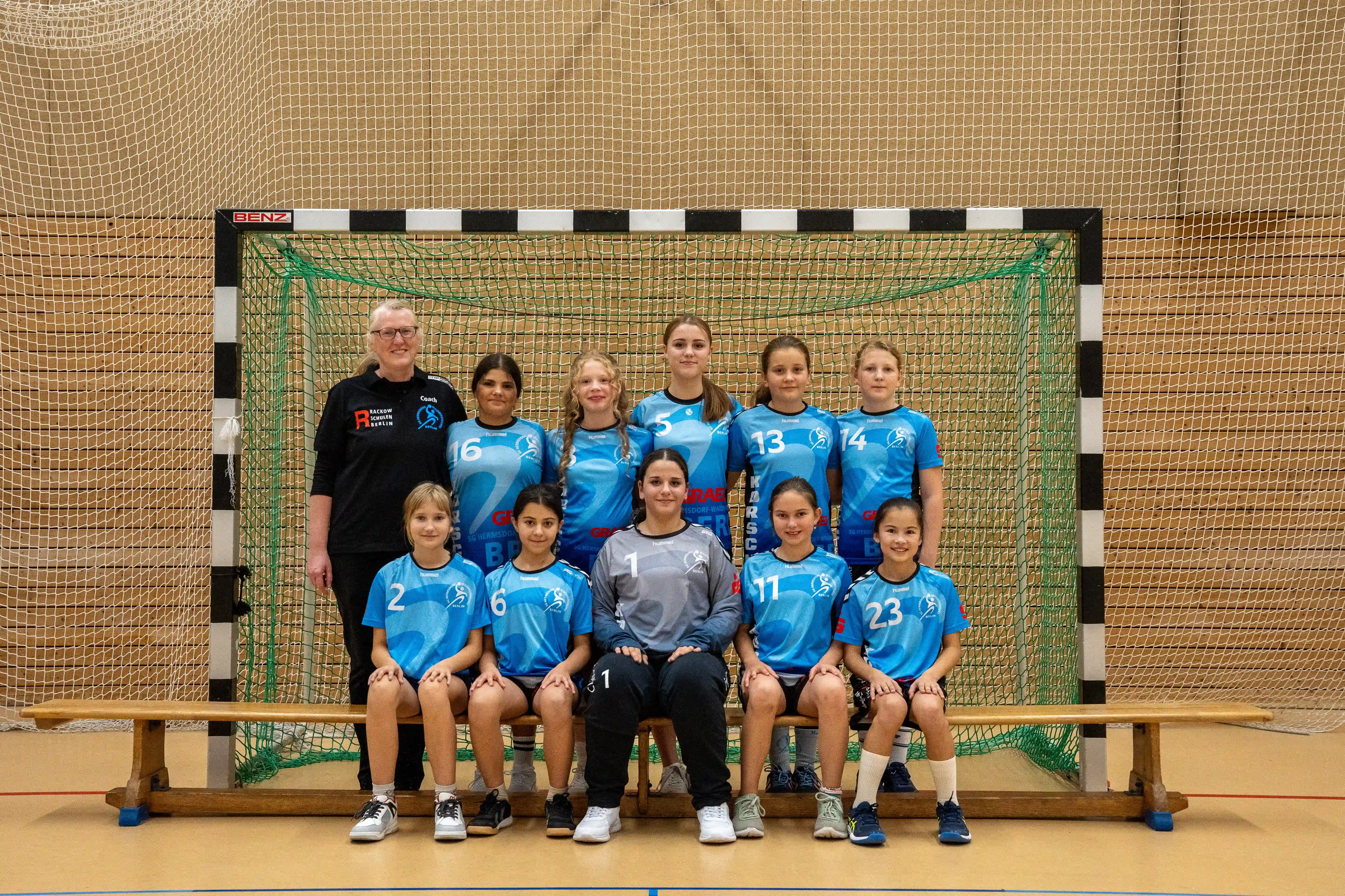 Teamfoto der weibliche D3