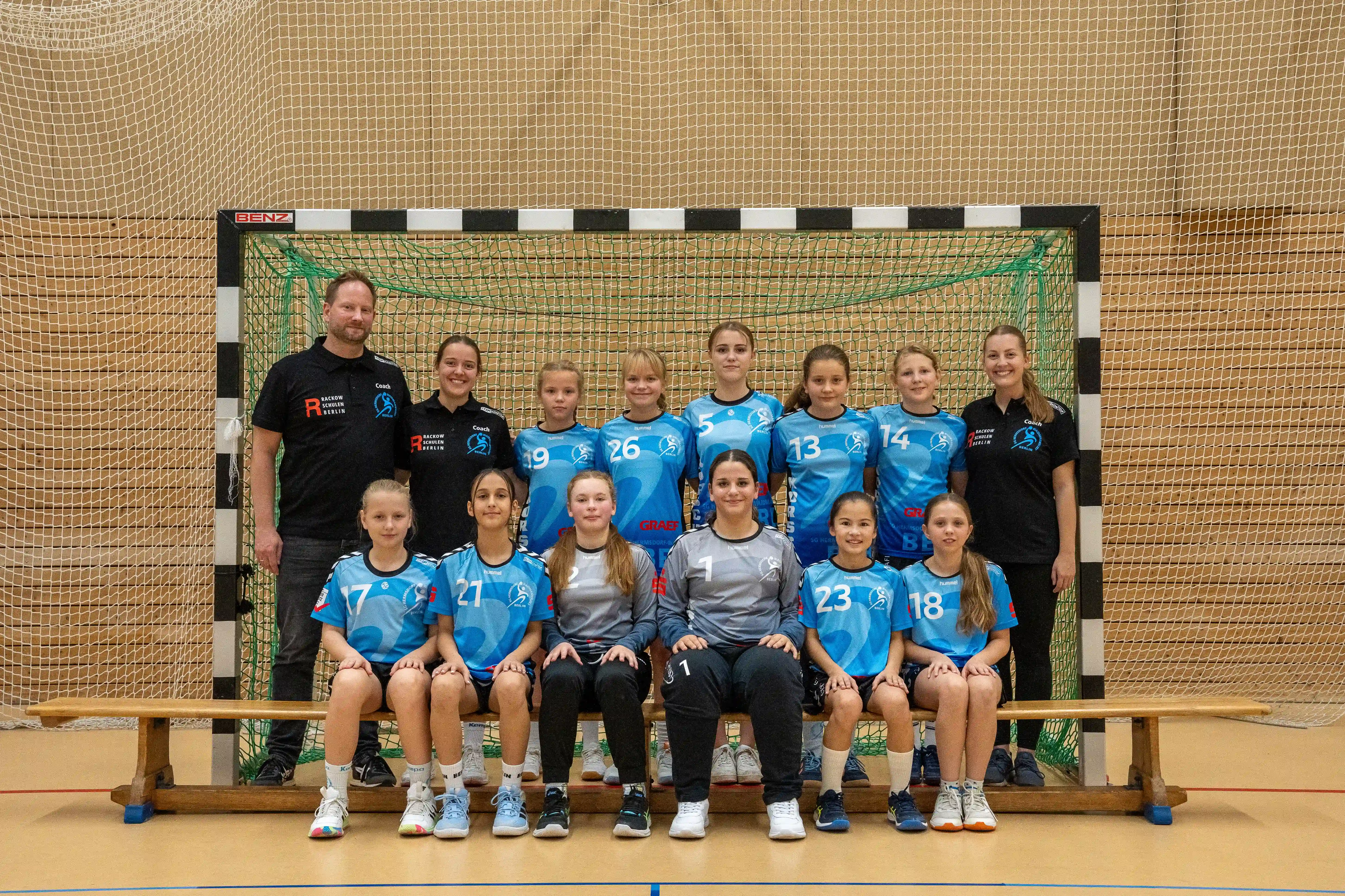 Teamfoto der weibliche D2