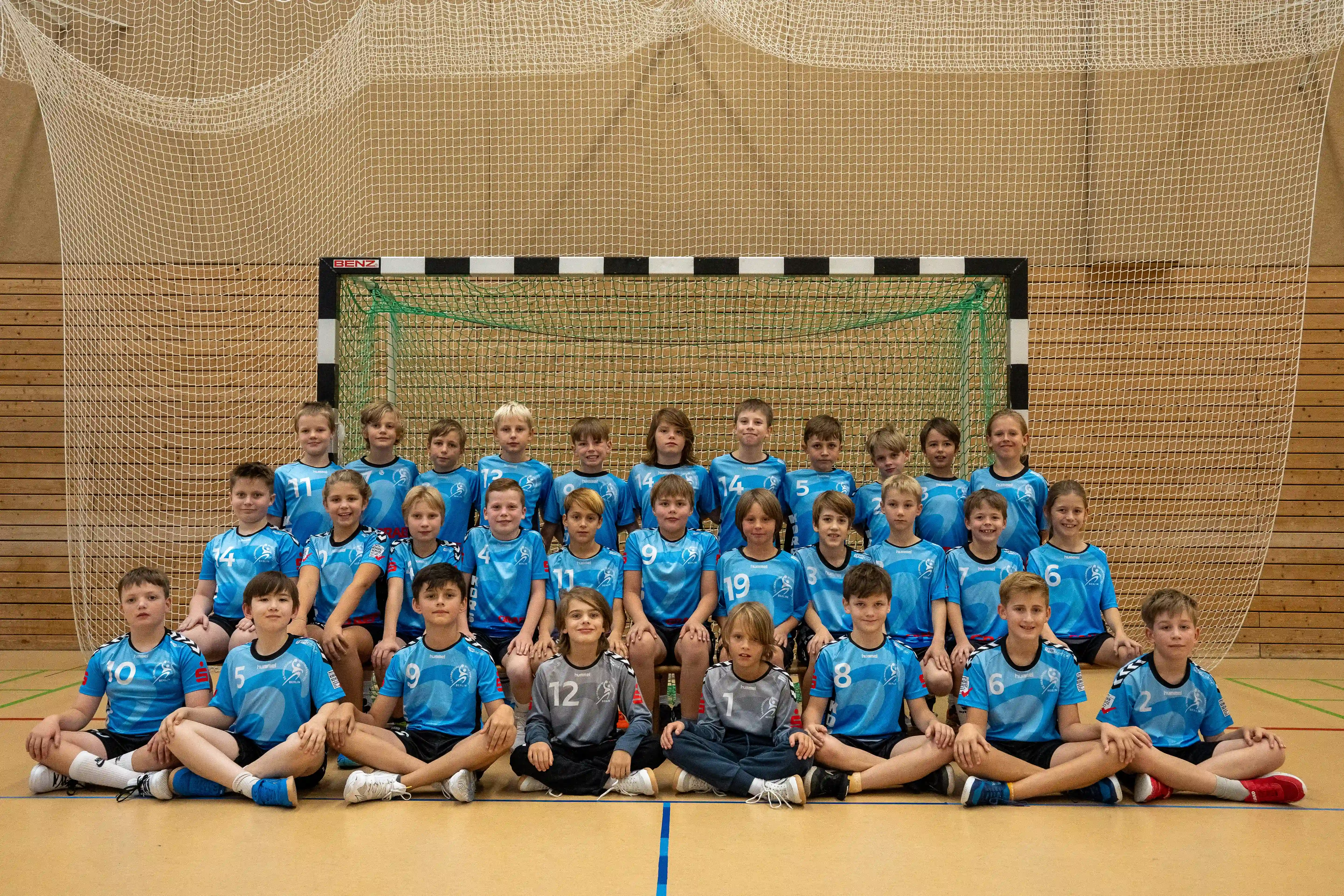 Teamfoto der männliche E2