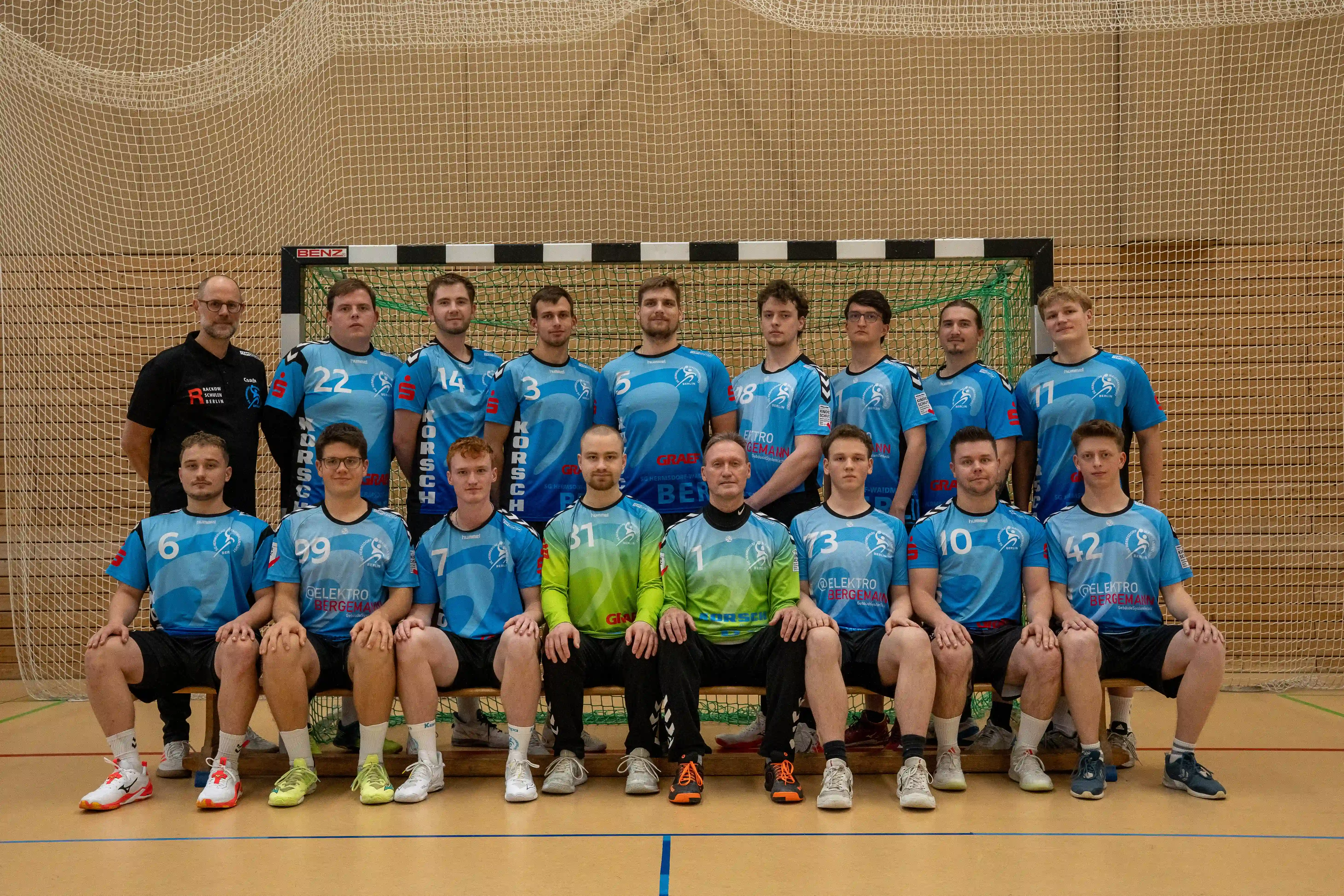 Teamfoto der 5. Männer